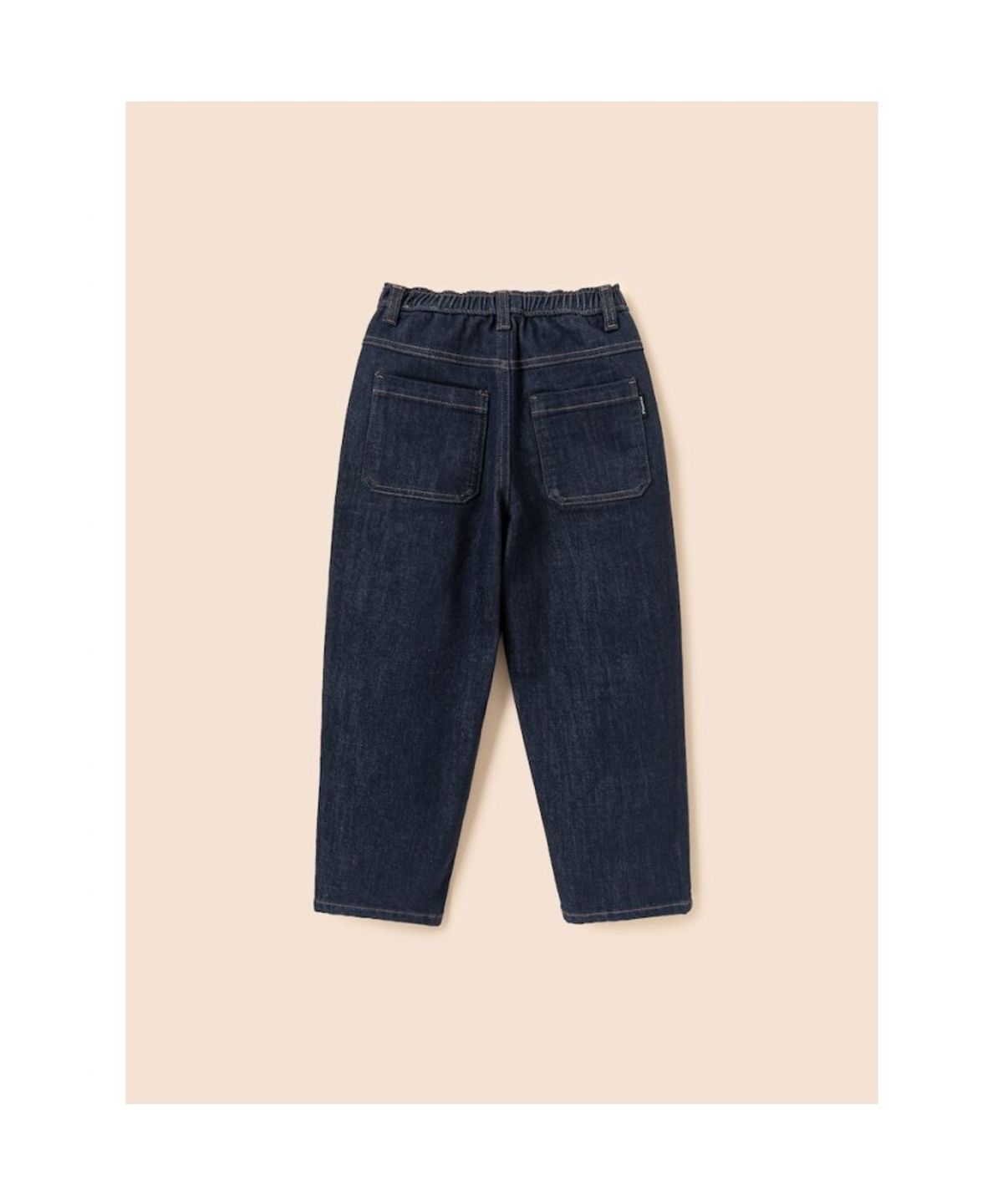 빈폴 키즈(BEANPOLE KIDS) [DENIM] 로데님 배기핏 팬츠  네이비 (BI5821U01R) (BI5821U01R)