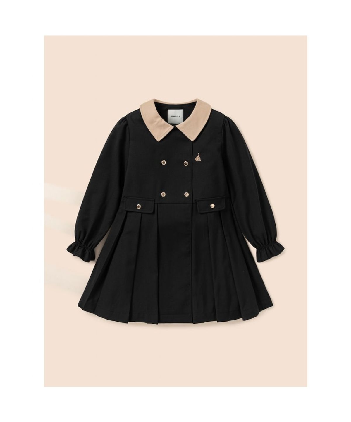 빈폴 키즈(BEANPOLE KIDS) 2WAY 원피스형 트렌치 코트  블랙 (BI5871G025) (BI5871G025)