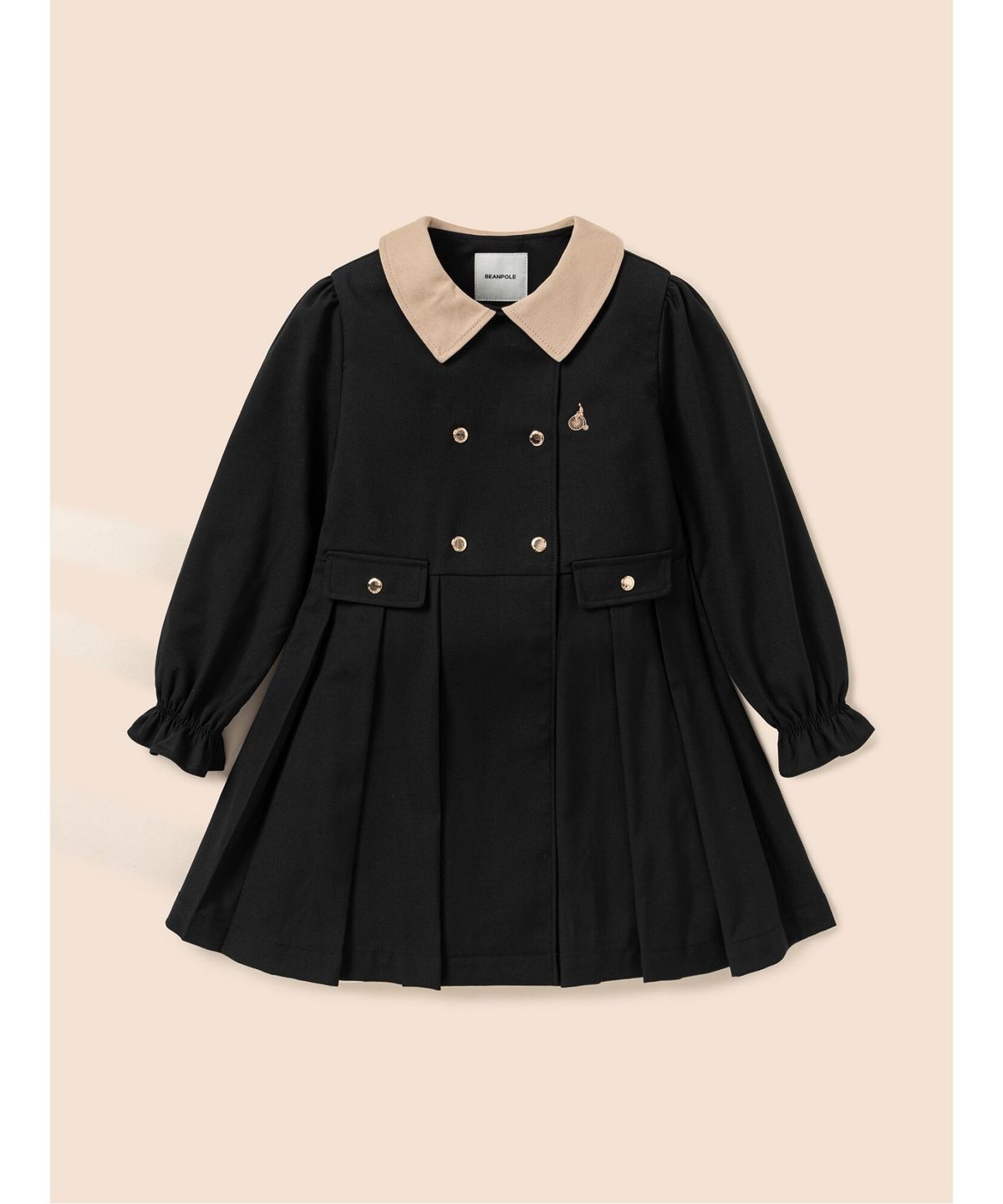 빈폴 키즈(BEANPOLE KIDS) 2WAY 원피스형 트렌치 코트  블랙 (BI5871G025) (BI5871G025)