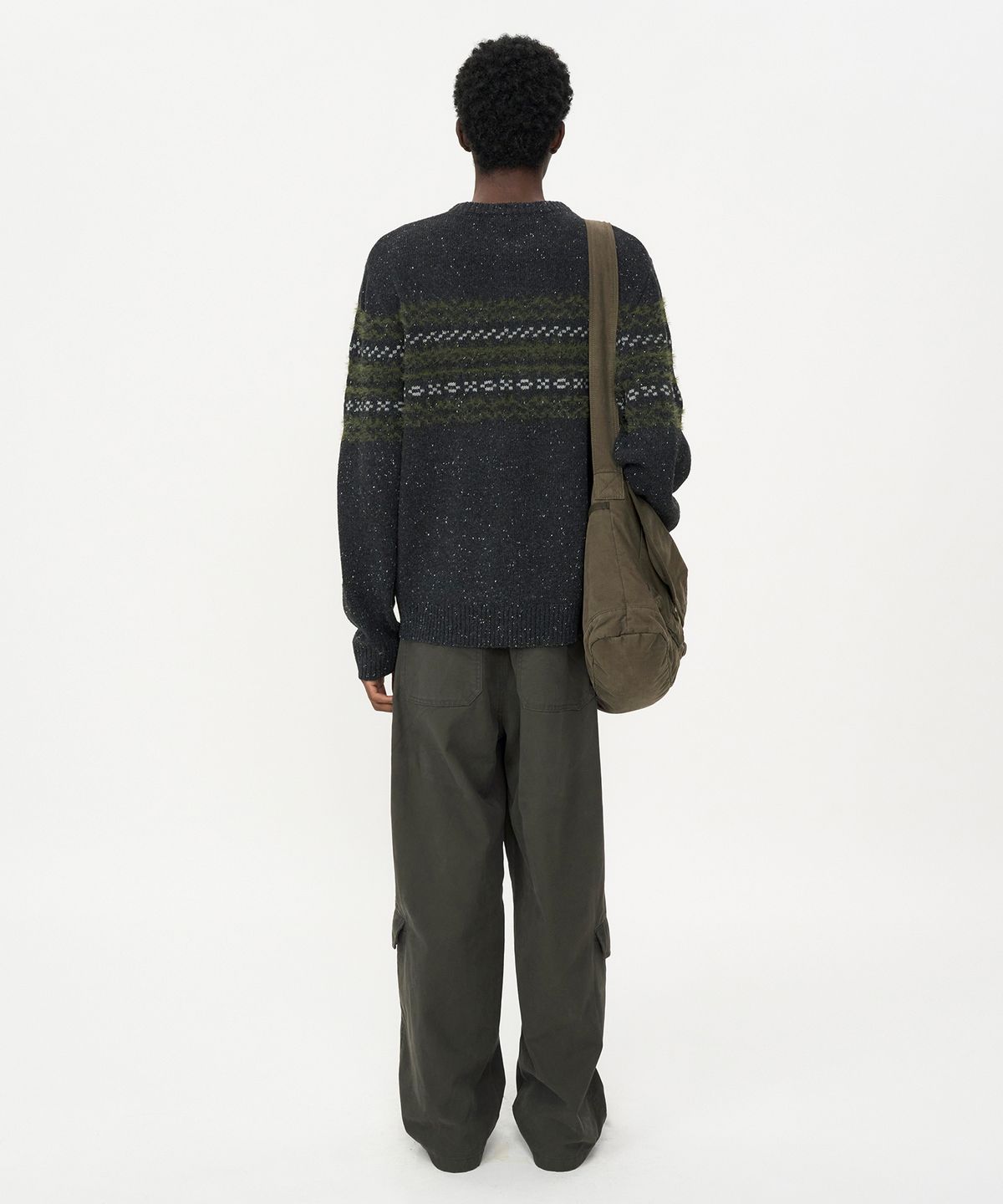 인사일런스(INSILENCE) 워시드 코튼 카고 팬츠 KHAKI BROWN