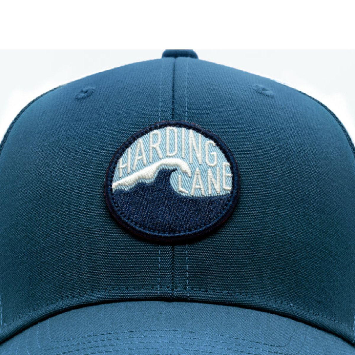 하딩레인(HARDING-LANE) Adult`s Hats Wave Trucker Hat - Recycled Faded Navy
