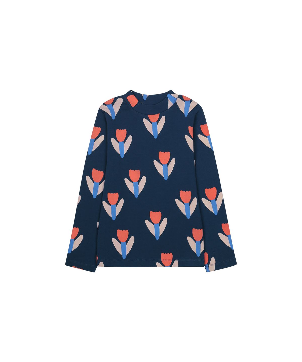 젤리멜로(JELLY MALLOW) 튤립 올오버 데일리 셋업_네이비