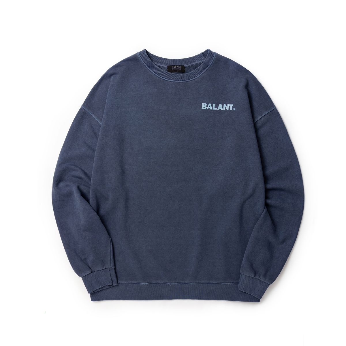 발란트(BALANT) 피그먼트 호프 앤드 패션 스웨이트셔츠 - 네이비