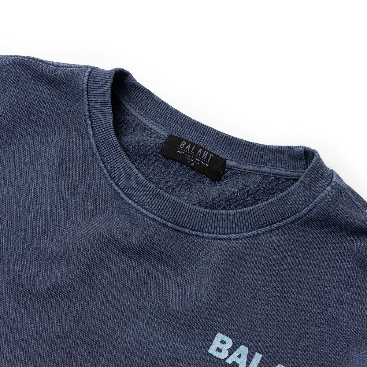 발란트(BALANT) 피그먼트 호프 앤드 패션 스웨이트셔츠 - 네이비