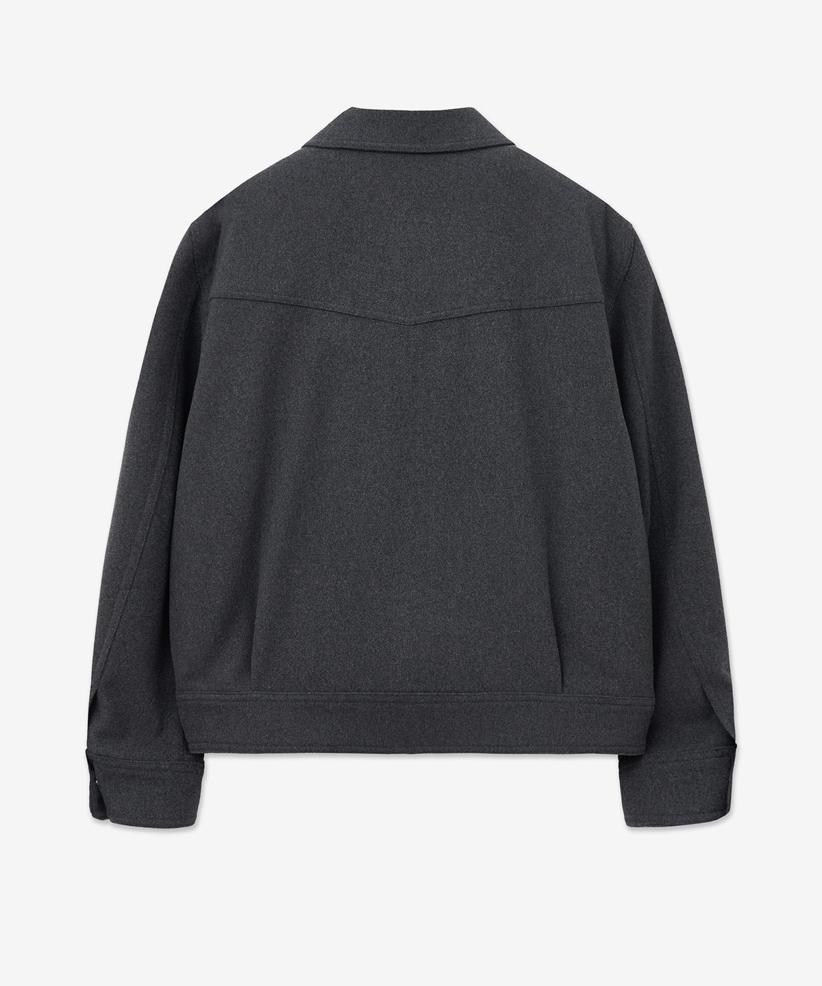 티엔지티(TNGT) Wool Trucker Jacket (Melange Grey) TNJU5F103G2