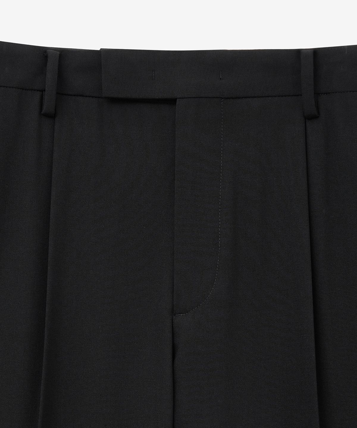 티엔지티(TNGT) Wool Blended Tapered Fit Comfort Pants (Black) TNPA5F100BK