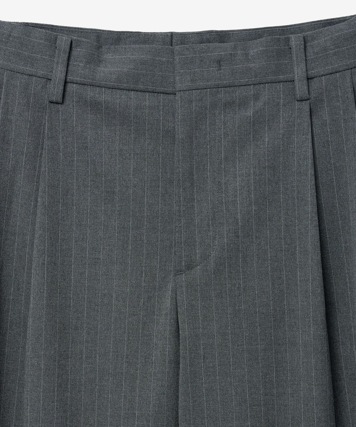 티엔지티(TNGT) Pin Stripe Wide Pants (Grey) TNPA5F103G2