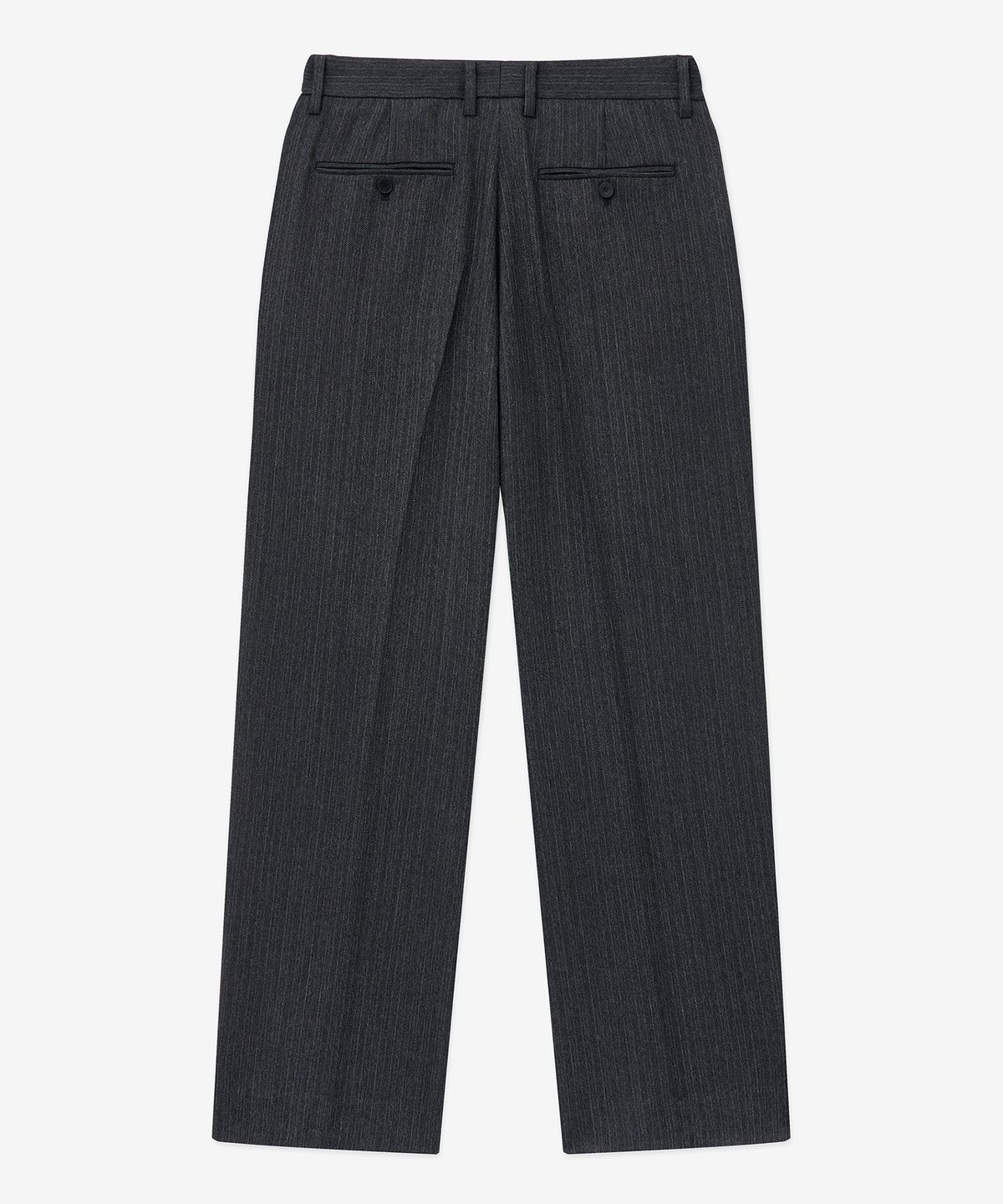 티엔지티(TNGT) Virgin Wool Herringbone Wide Pants (Grey) TNPA5F102G2