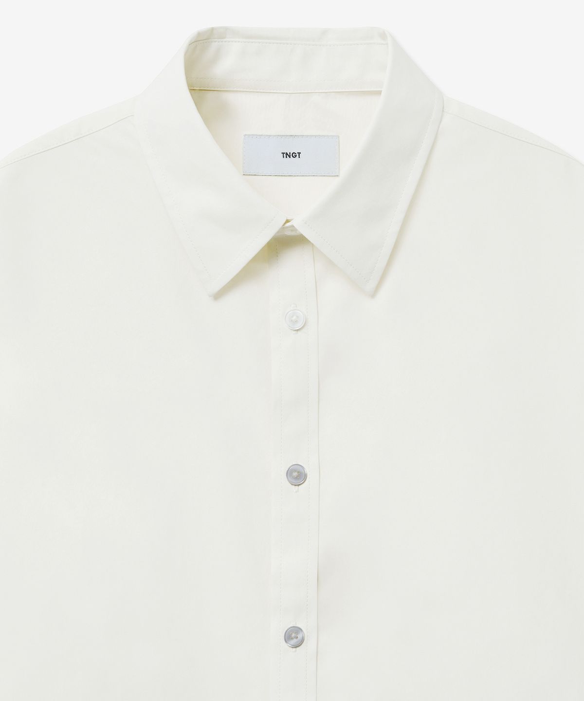 티엔지티(TNGT) Office Cotton Shirt (Off White) TNSH5F100OW