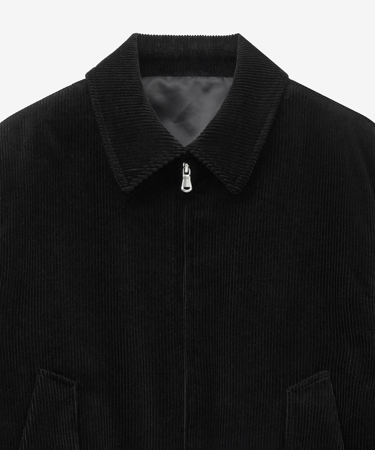 티엔지티(TNGT) Corduroy Swing Top Jumper (Black) TNJU5F105BK