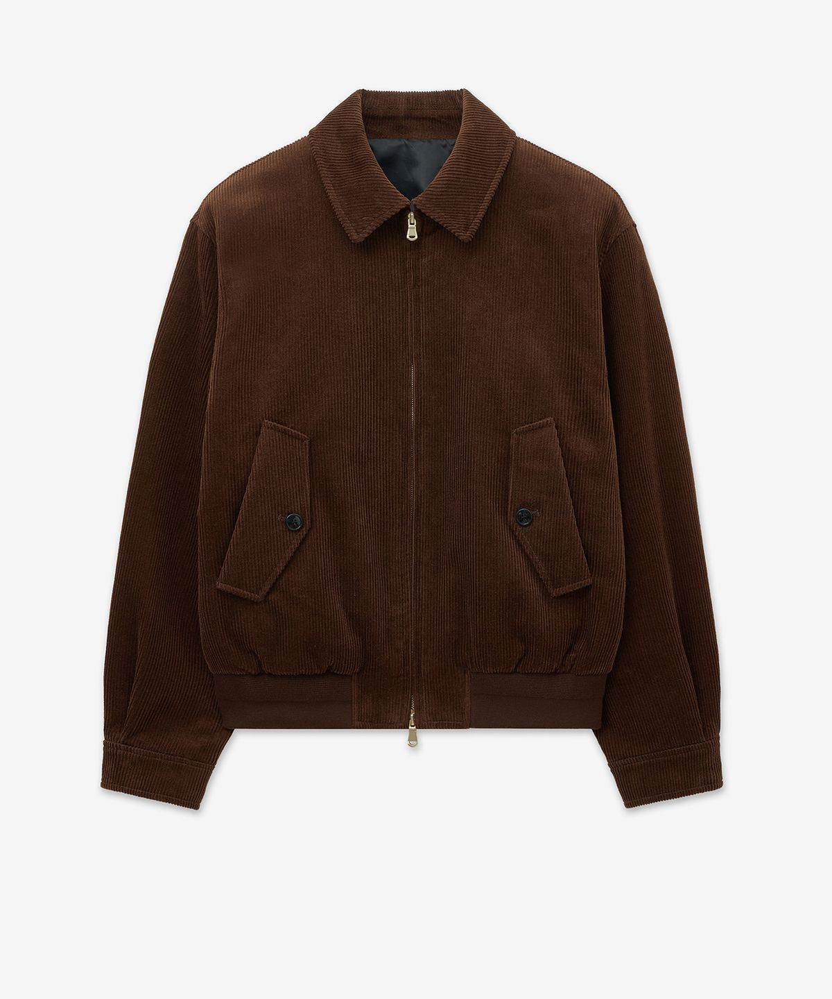 티엔지티(TNGT) Corduroy Swing Top Jumper (Brown) TNJU5F105W2