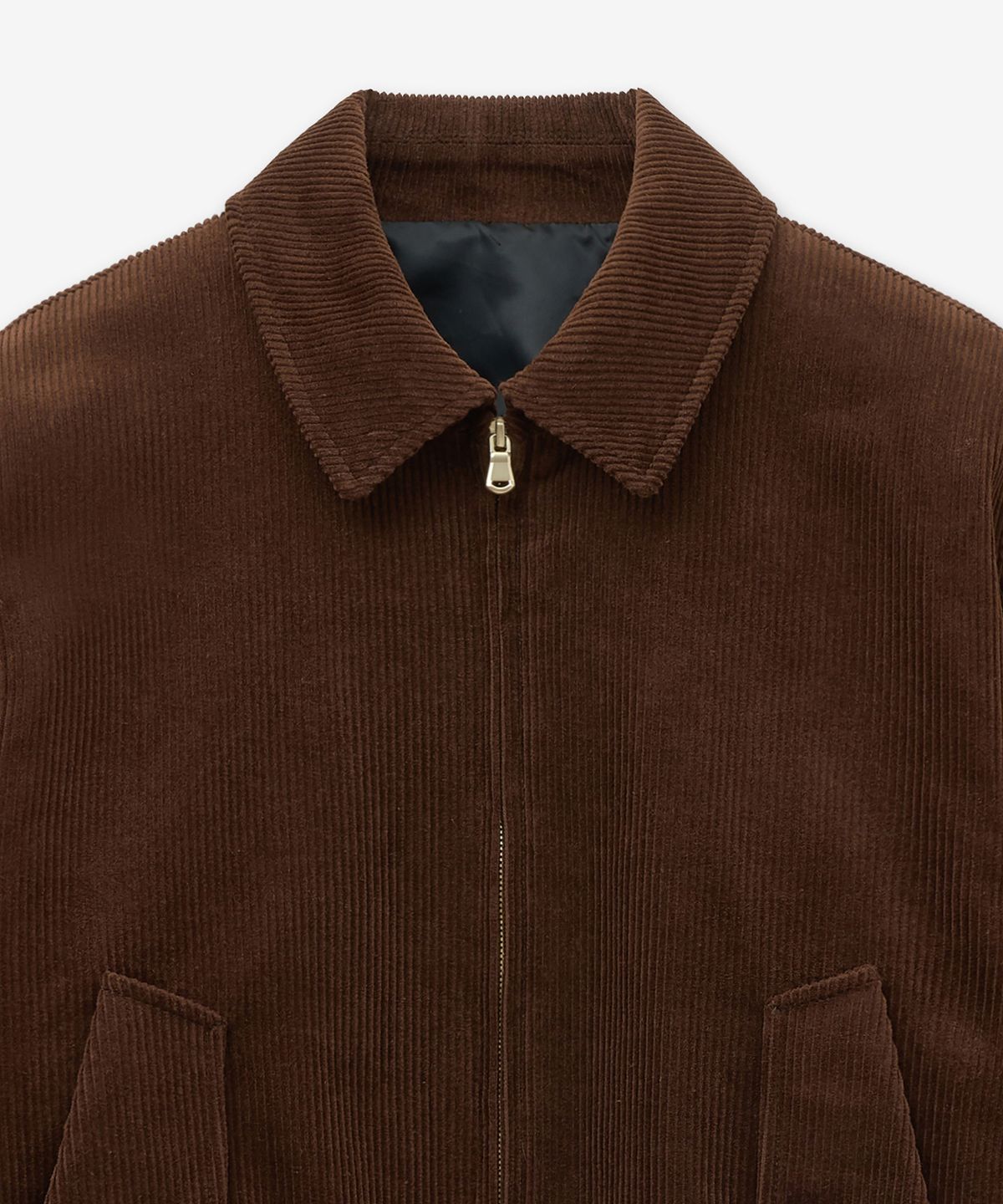 티엔지티(TNGT) Corduroy Swing Top Jumper (Brown) TNJU5F105W2