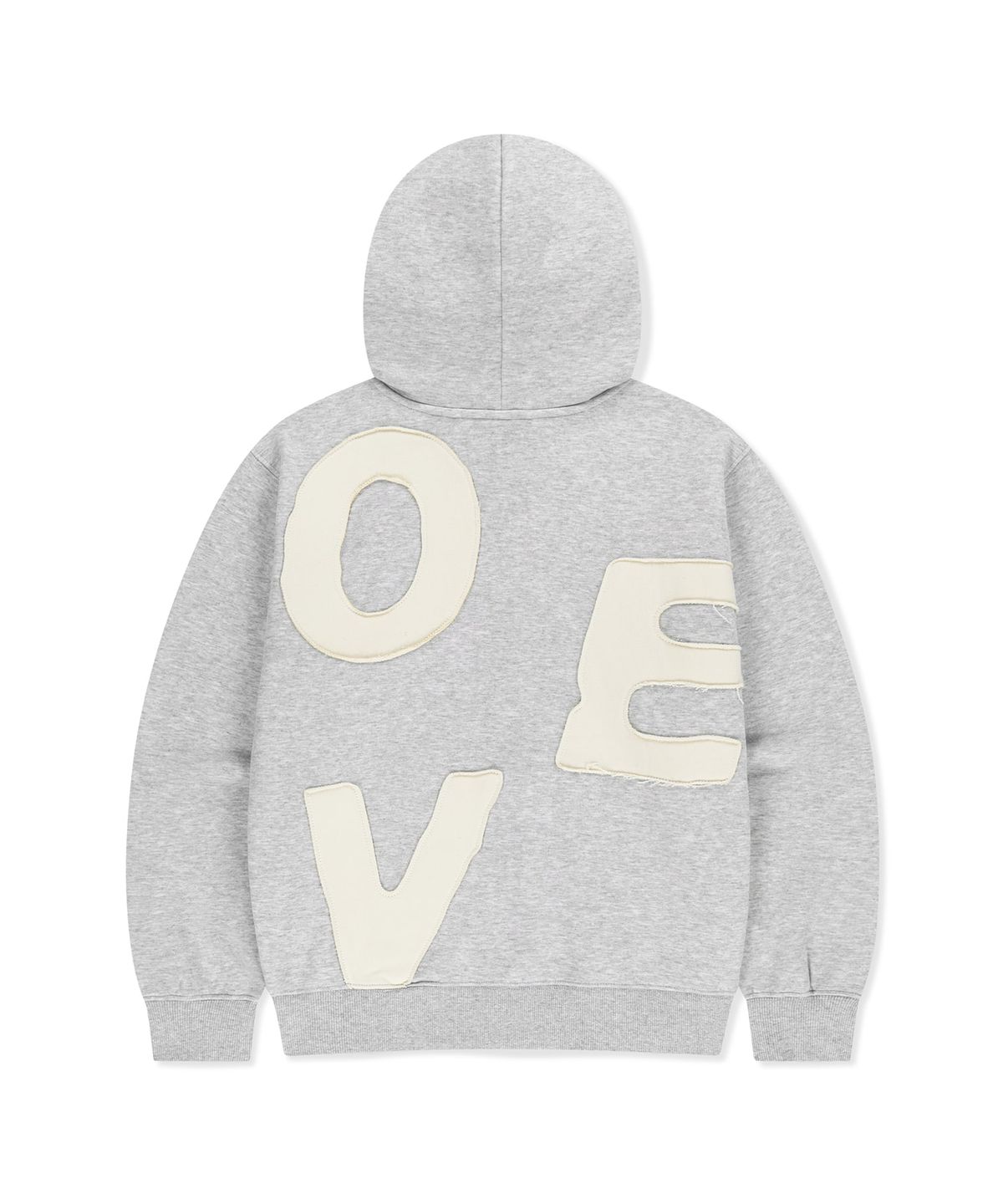 썬러브투어(SUNLOVETOUR) Capital Brushed Zip Up Hoodie Heather Grey