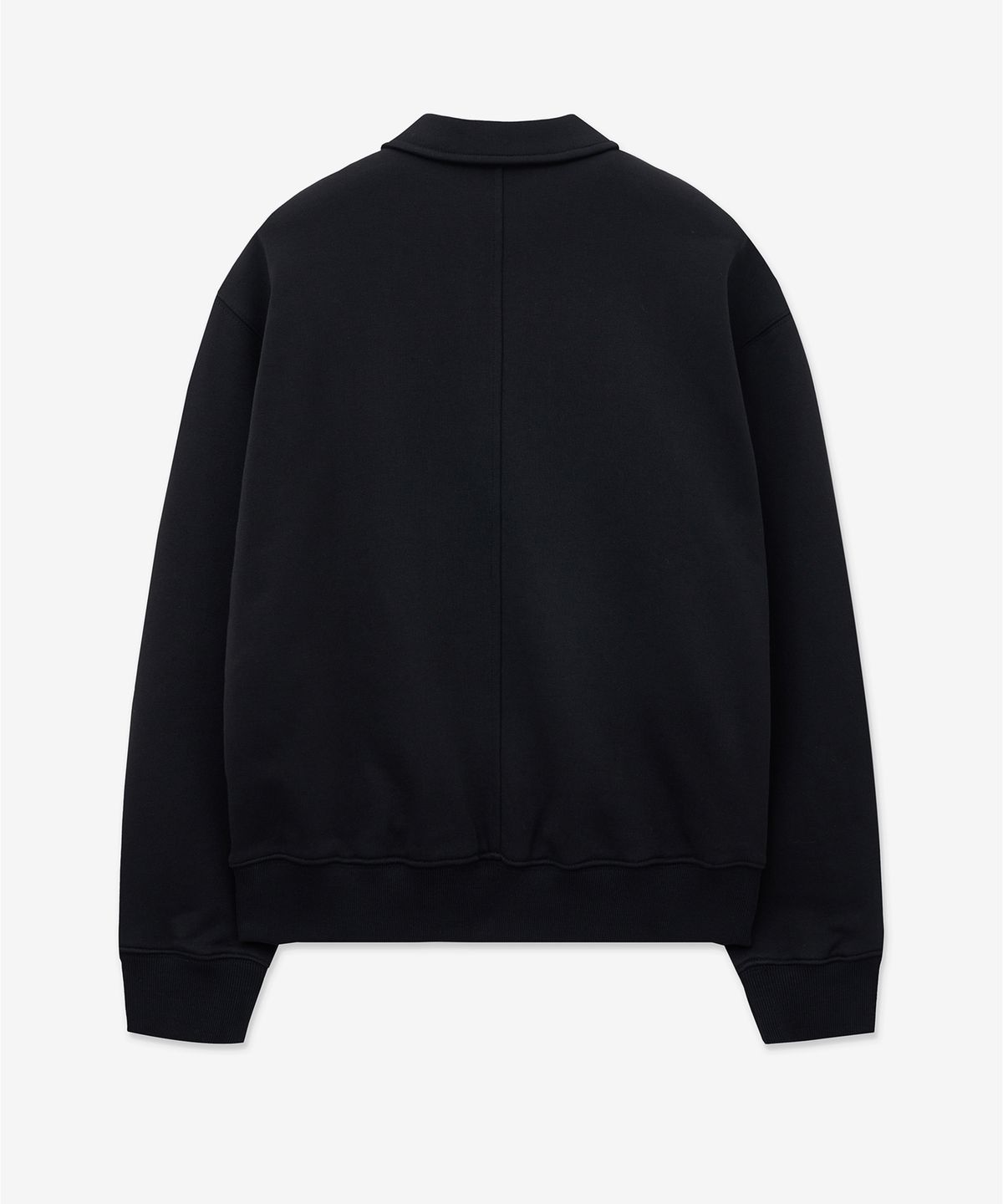 티엔지티(TNGT) Embroidery Logo Polo Sweatshirt (Black) TNTS5F103BK