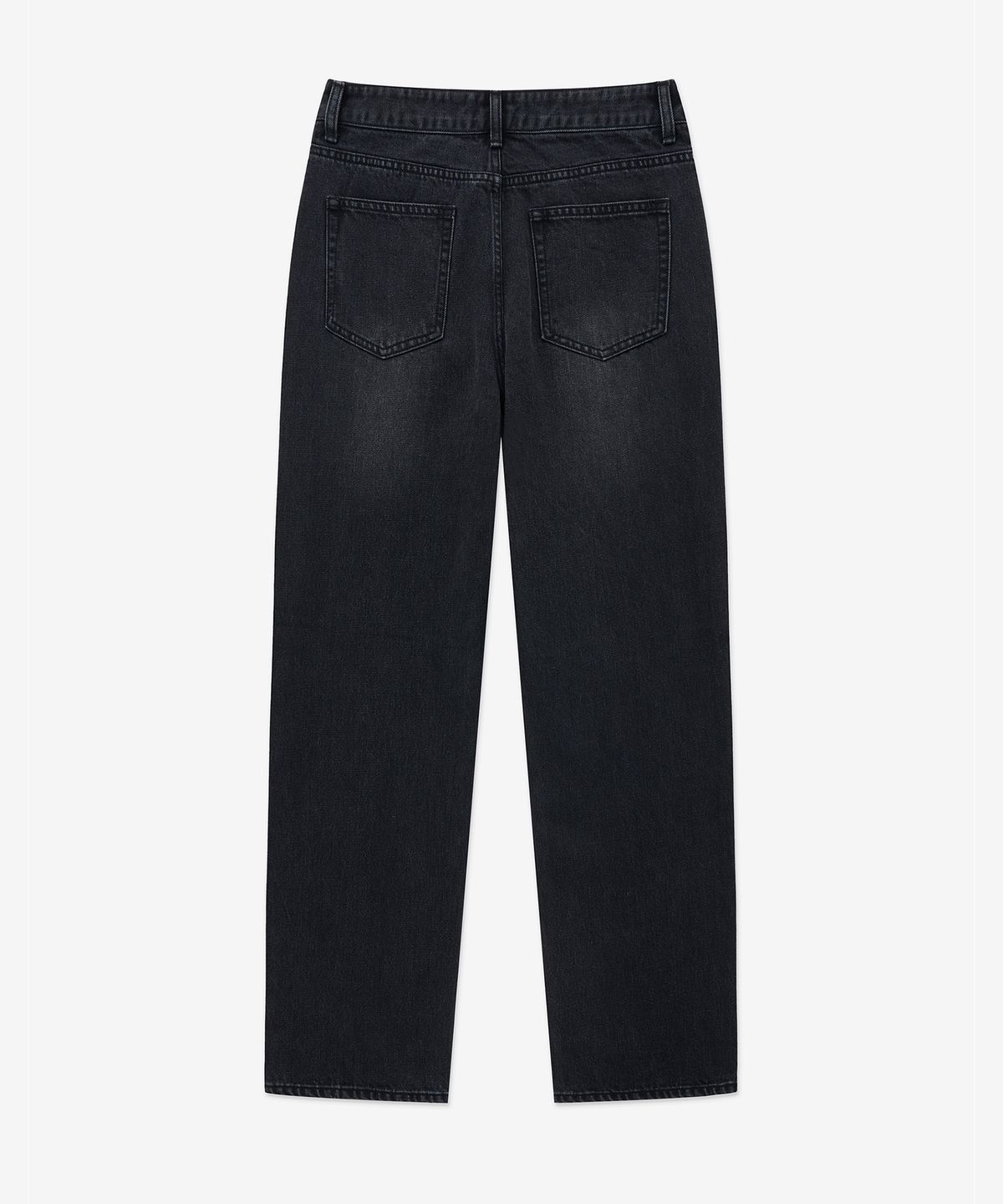 티엔지티(TNGT) Straight Fit Denim Pants (Washed Black) TNPA5F108BK