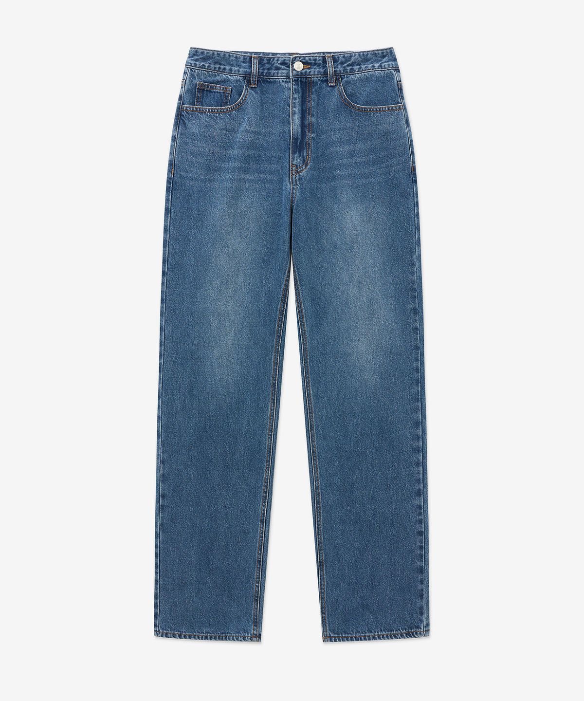 티엔지티(TNGT) Straight Fit Denim Pants (Vintage Blue) TNPA5F108B3