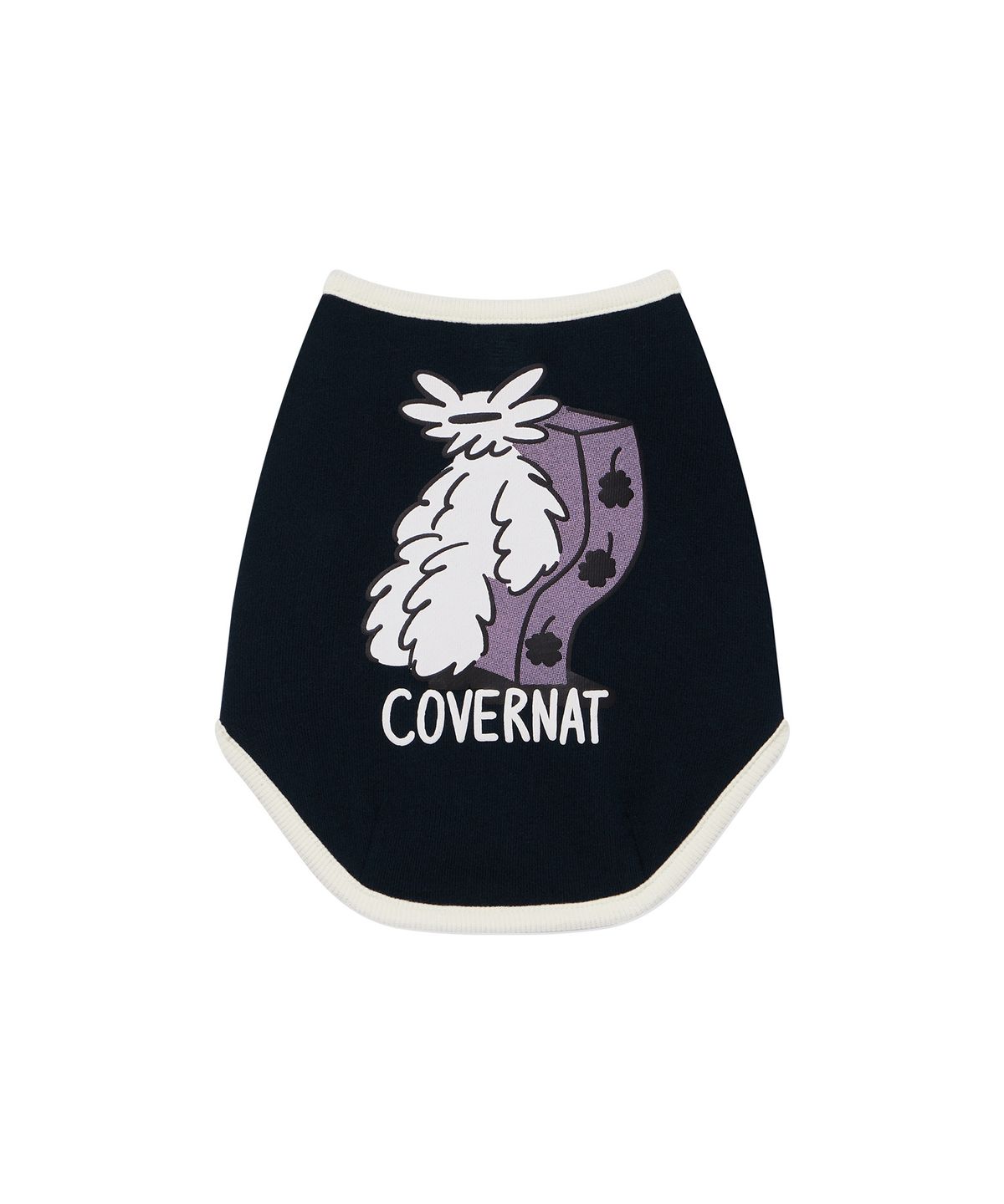 커버낫(COVERNAT) [커버낫X하이다나] 플러피독 펫 베스트 Navy