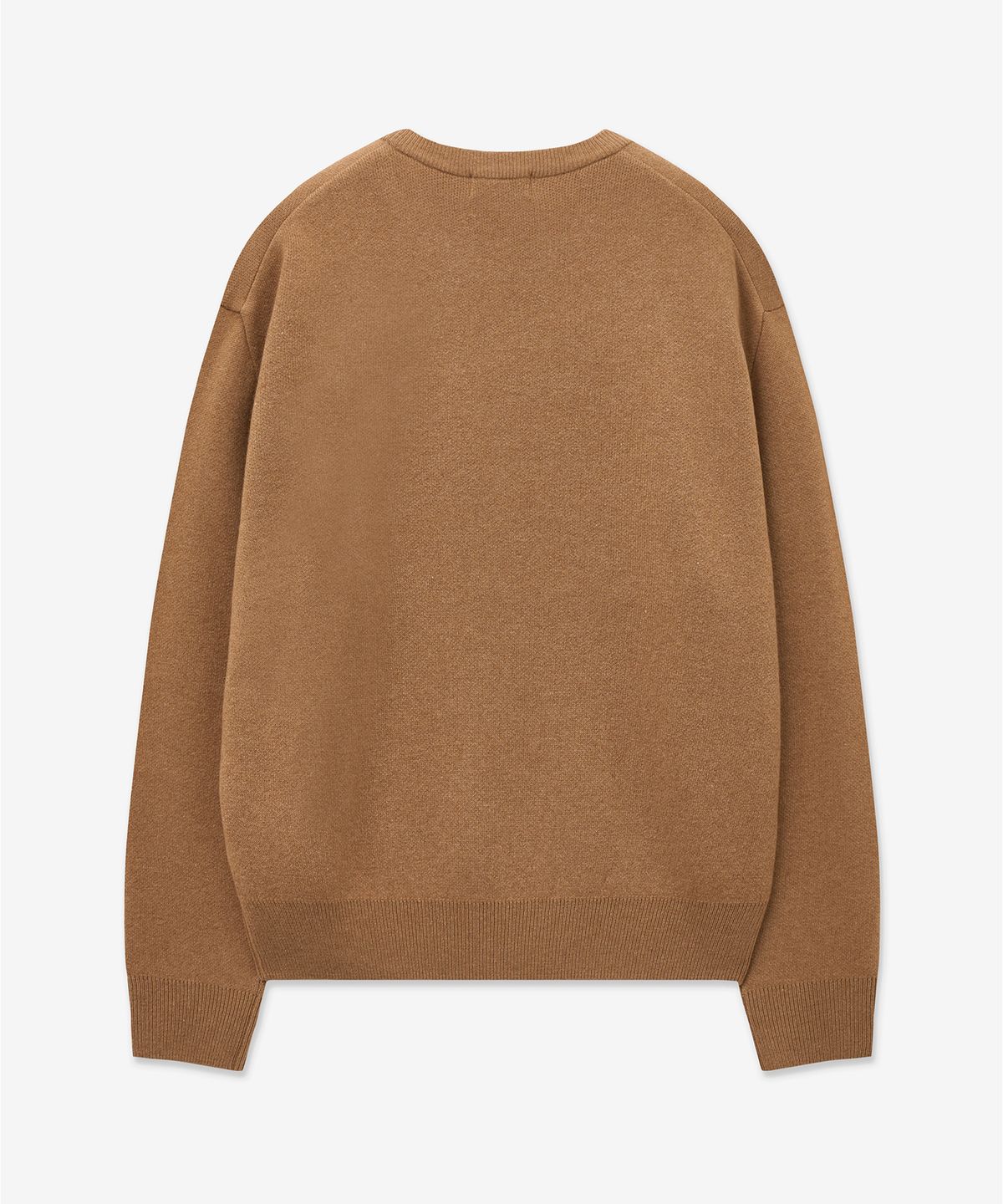 티엔지티(TNGT) Wool Blended Round Neck Sweater (Camel) TNSW5F105CM