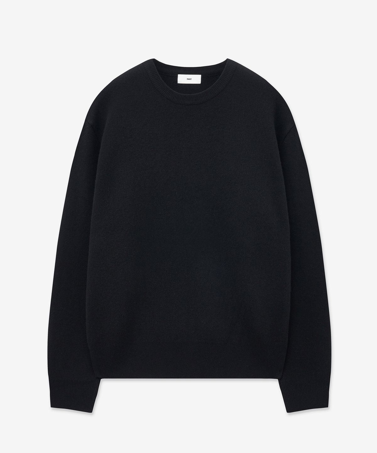 티엔지티(TNGT) Wool Blended Round Neck Sweater (Black) TNSW5F105BK