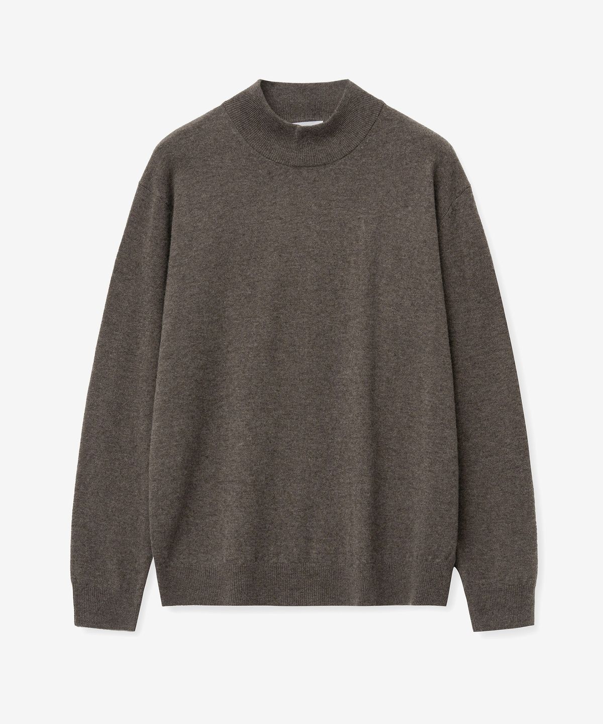 티엔지티(TNGT) Cashmere Mock Neck Knit Top (Brown) TNSW5F106W2