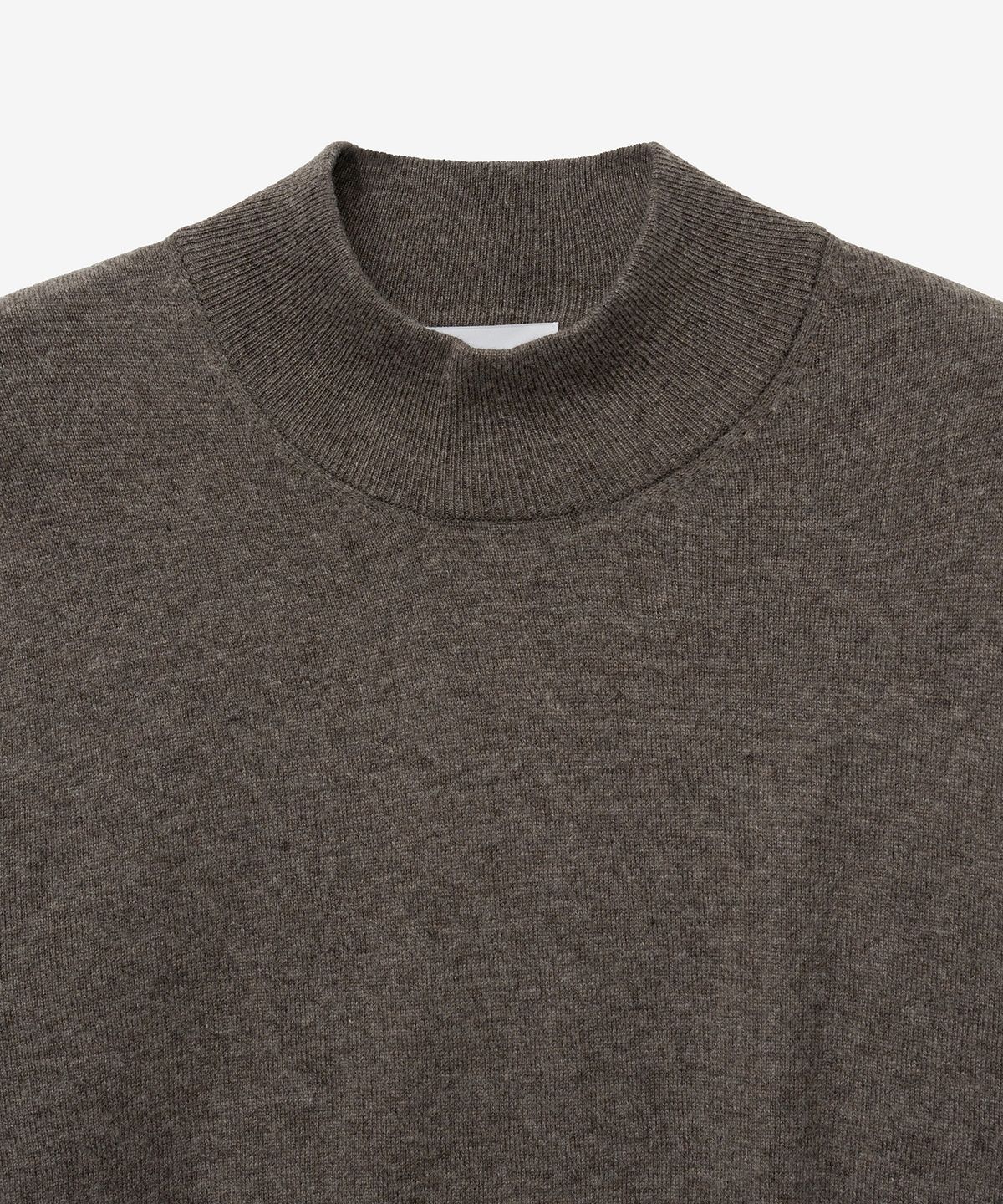 티엔지티(TNGT) Cashmere Mock Neck Knit Top (Brown) TNSW5F106W2