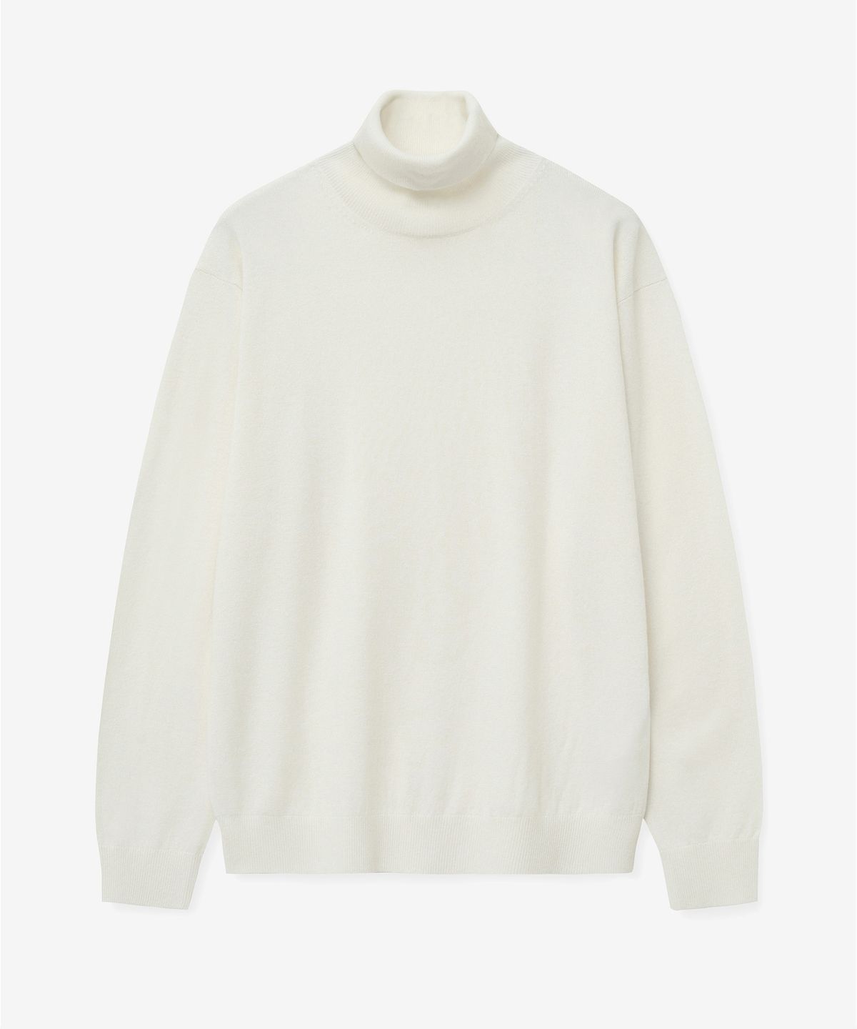 티엔지티(TNGT) Cashmere Turtleneck Knit Top (Cream) TNSW5F107IV