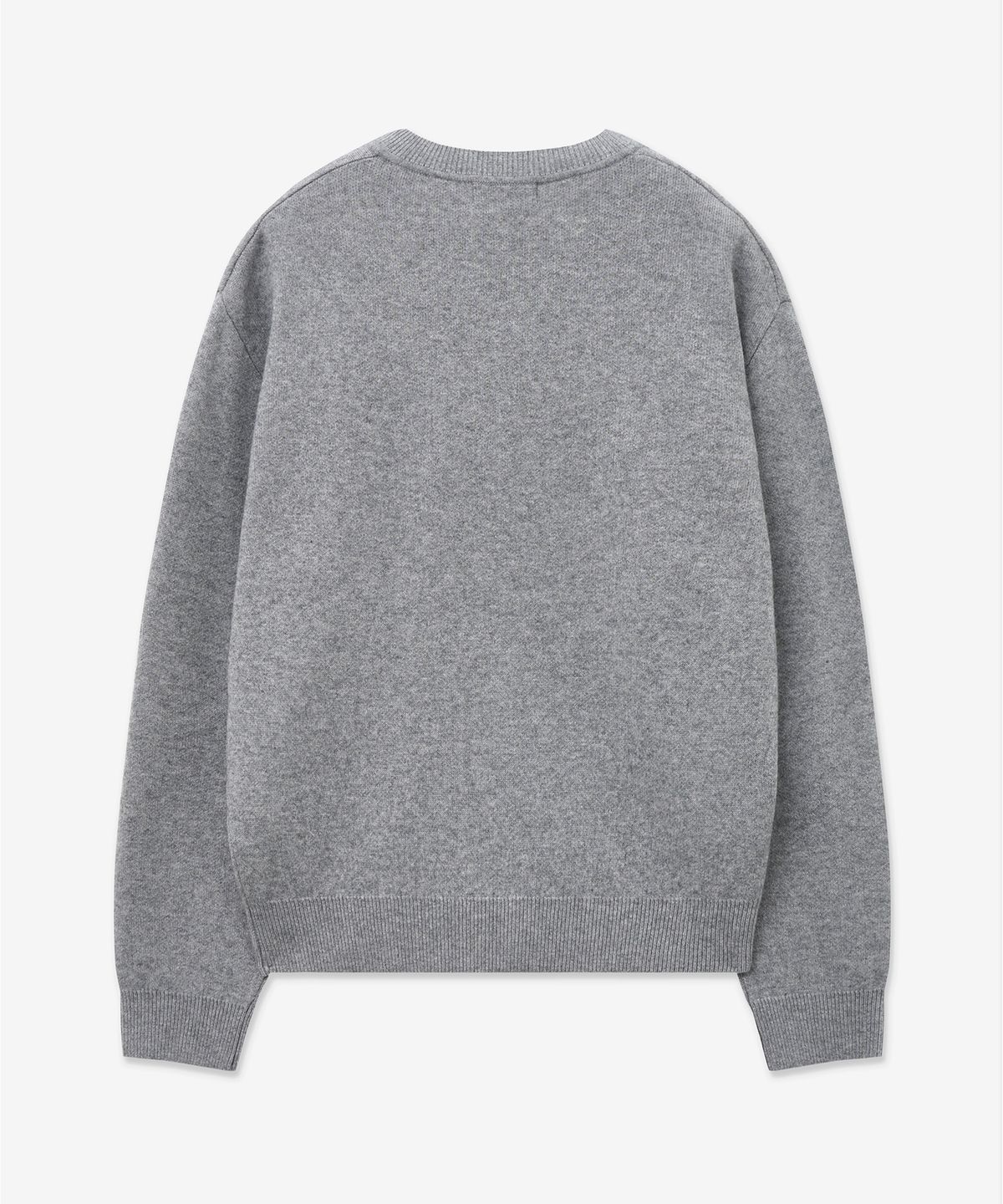 티엔지티(TNGT) Cashmere Blended V-neck Knit Top (Grey) TNSW5F108G2