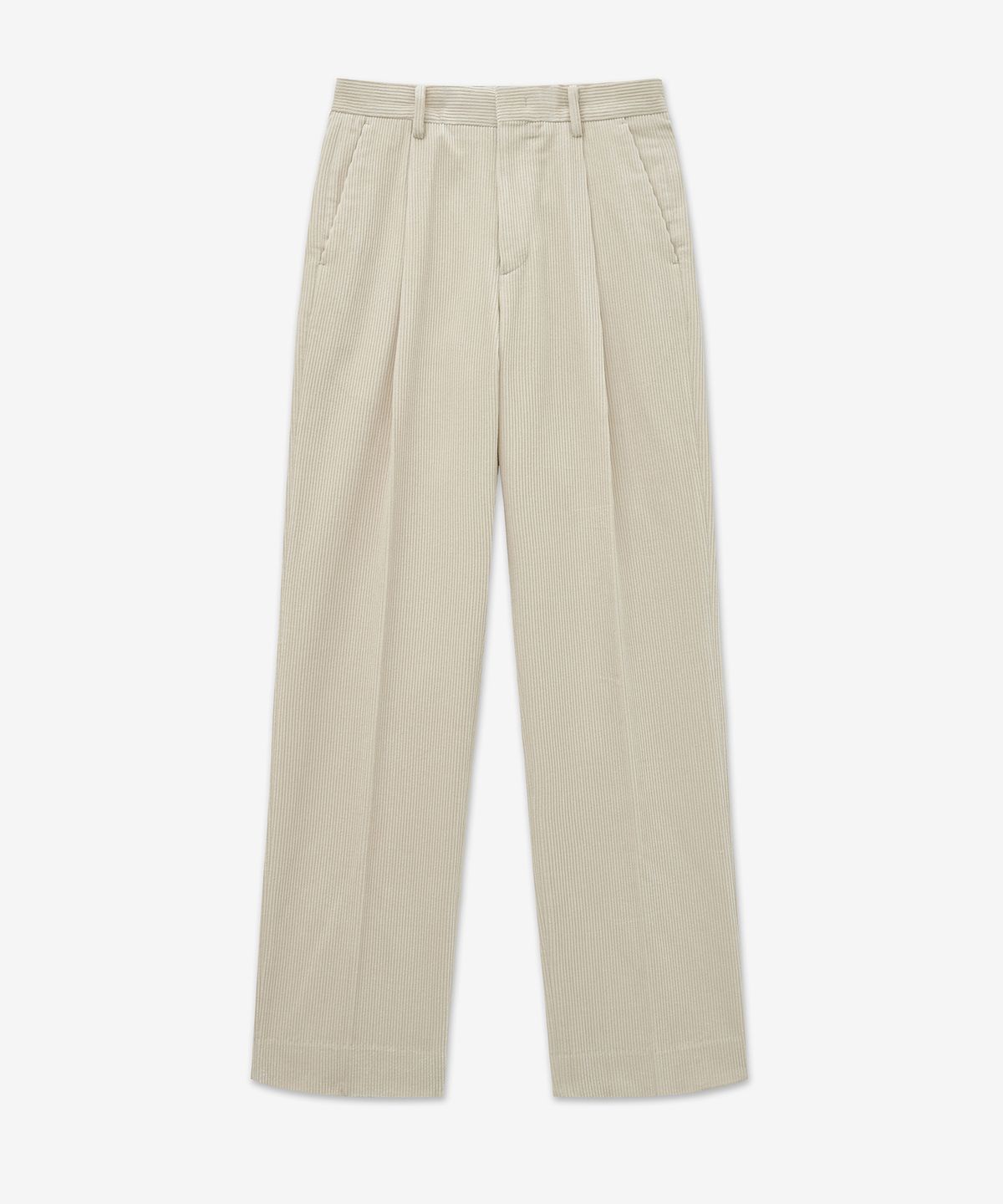 티엔지티(TNGT) Corduroy Semi Wide Pants (Cream) TNPA5F107CR