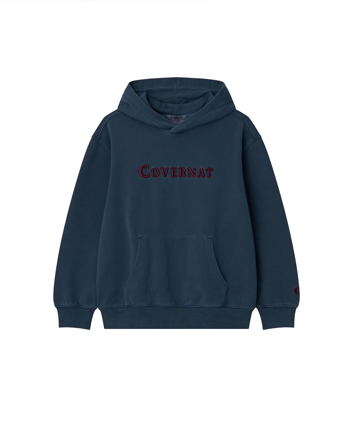 커버낫 키즈(COVERNAT KIDS) 어센틱 피그먼트 후디 네이비 CK2503HD48NA