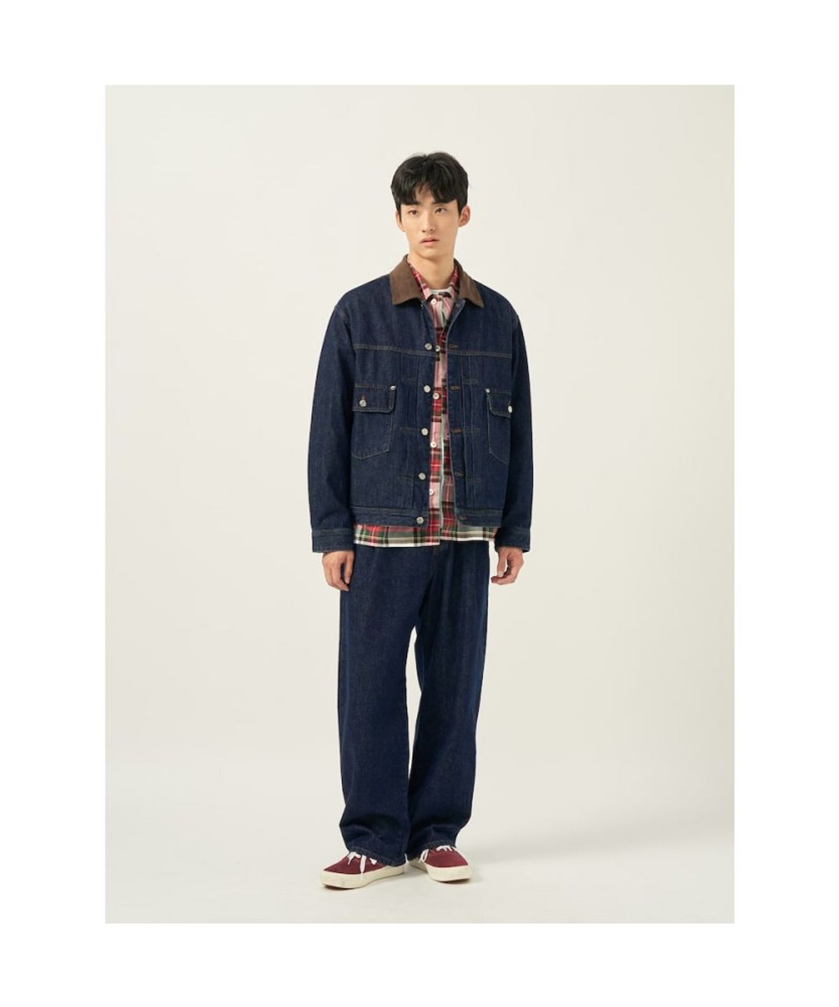 빈폴 멘(BEANPOLE MEN) [Reedition] 데님 트러커 - 네이비