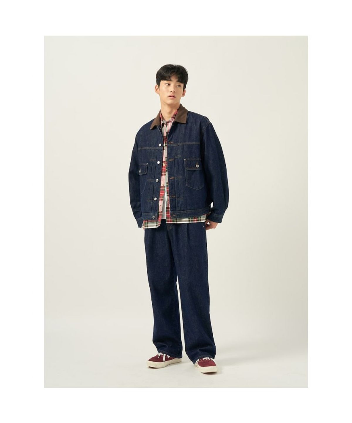 빈폴 멘(BEANPOLE MEN) [Reedition] 데님 트러커 - 네이비