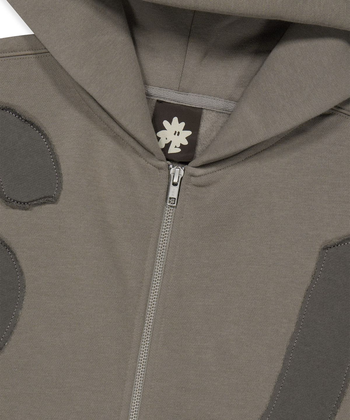 썬러브투어(SUNLOVETOUR) Capital Brushed Zip Up Hoodie Taupe