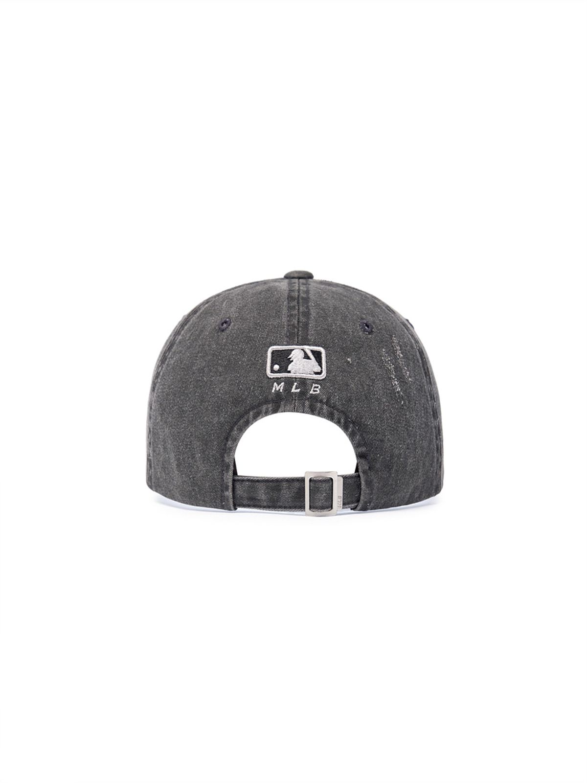 엠엘비 키즈(MLB KIDS) 피그먼트 데미지 워싱 볼캡 NY (Charcoal Grey)