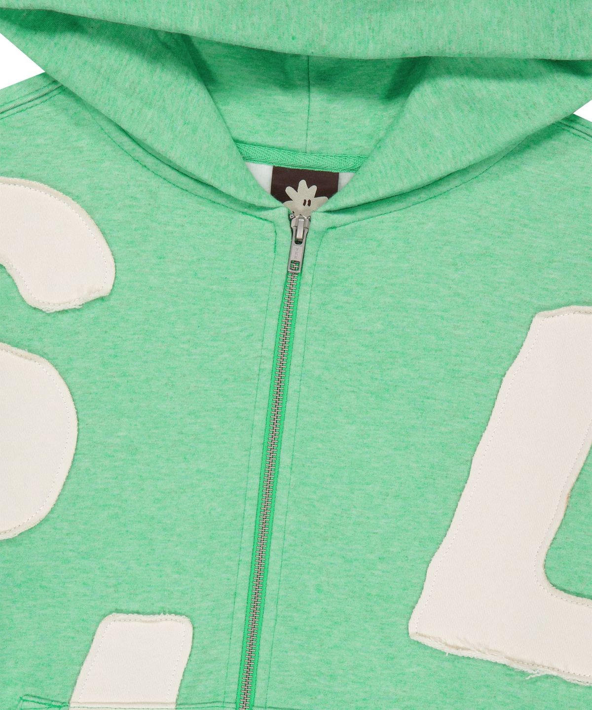 썬러브투어(SUNLOVETOUR) Capital Brushed Zip Up Hoodie Heather Green