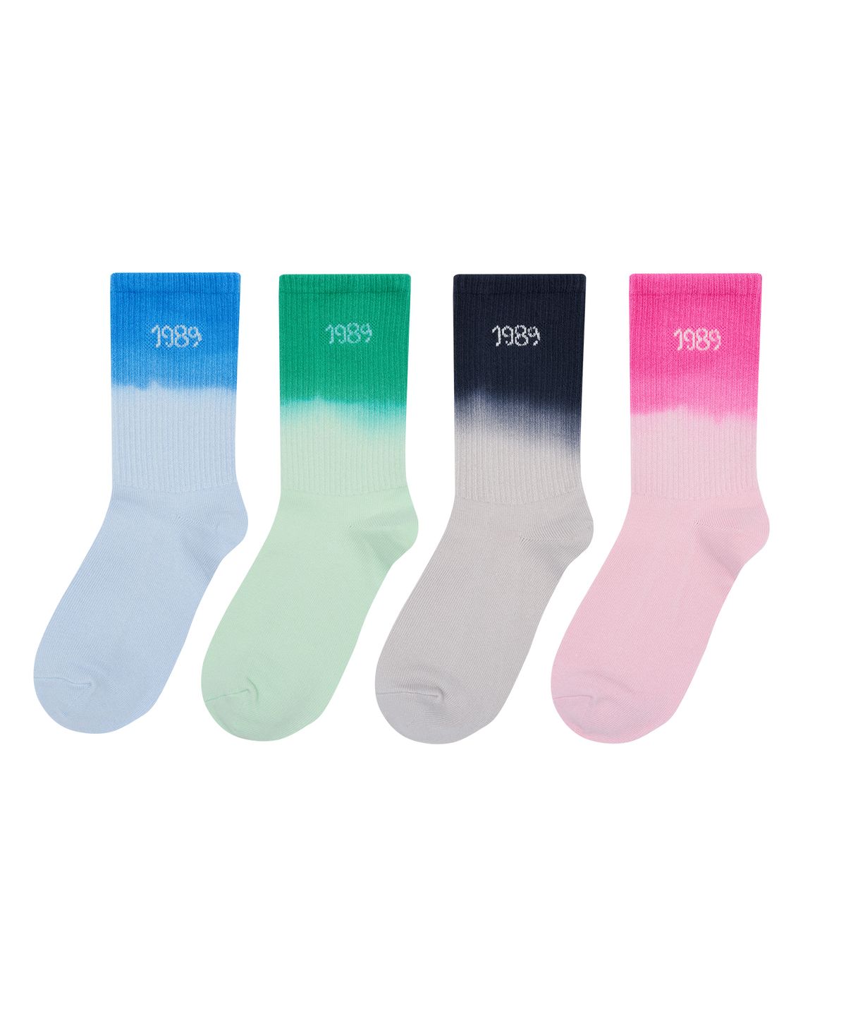 스튜디오 싹스탑(STUDIO SOCKSTOP) 싹스탑 1989 그라데이션 크루삭스_4color