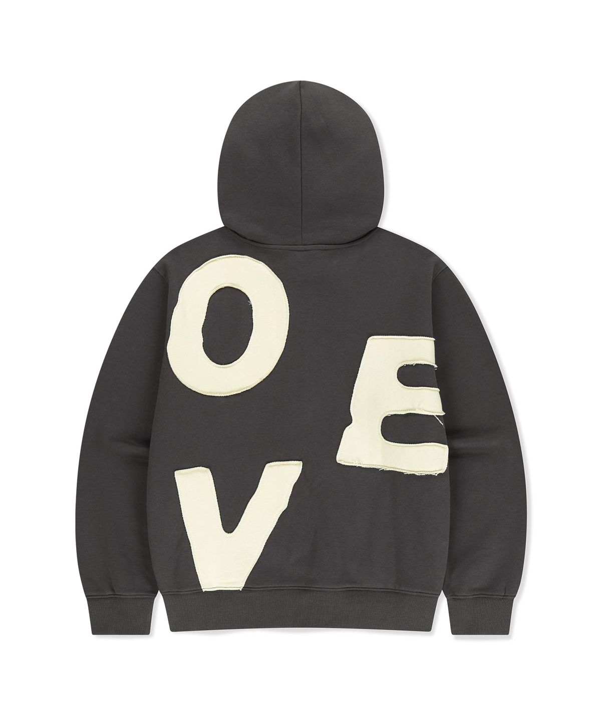 썬러브투어(SUNLOVETOUR) Capital Brushed Zip Up Hoodie Charcoal