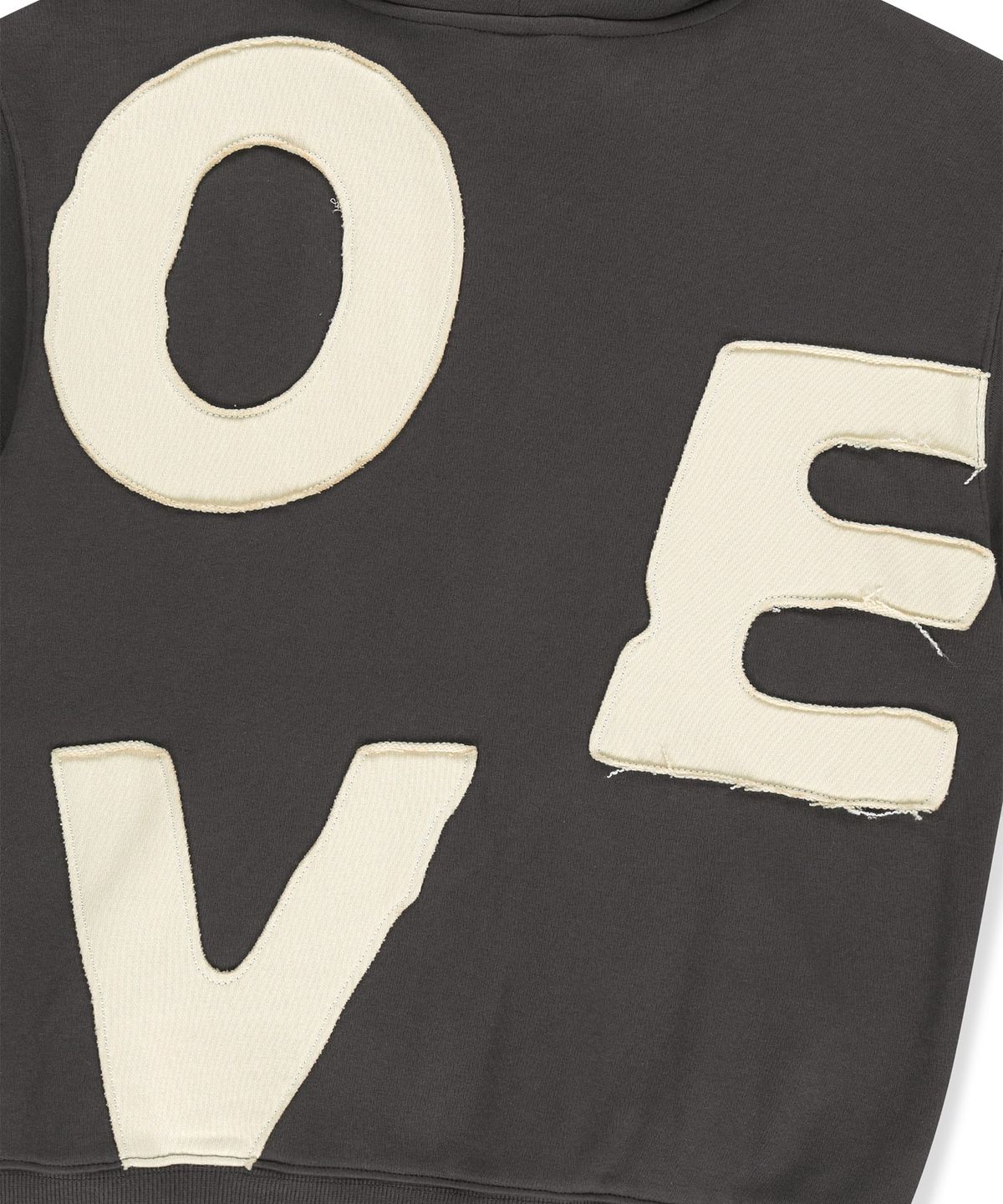 썬러브투어(SUNLOVETOUR) Capital Brushed Zip Up Hoodie Charcoal