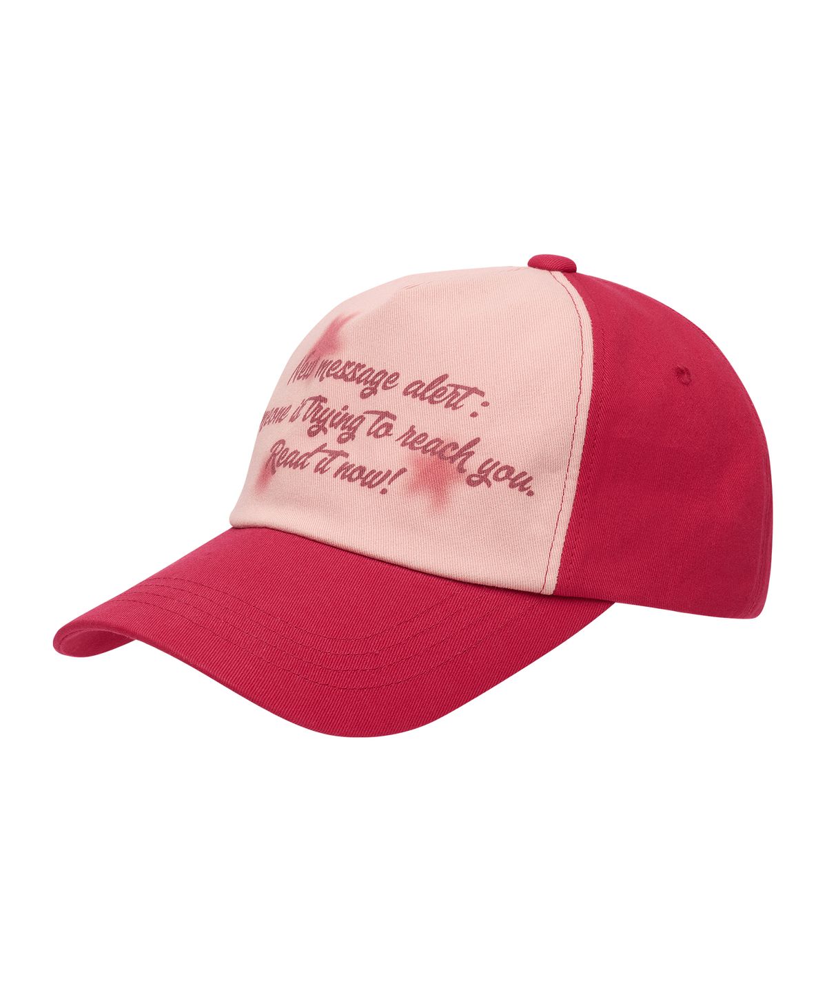 아메스 월드와이드(AMES-WORLDWIDE) TWO TONE LETTERING BALL CAP RED