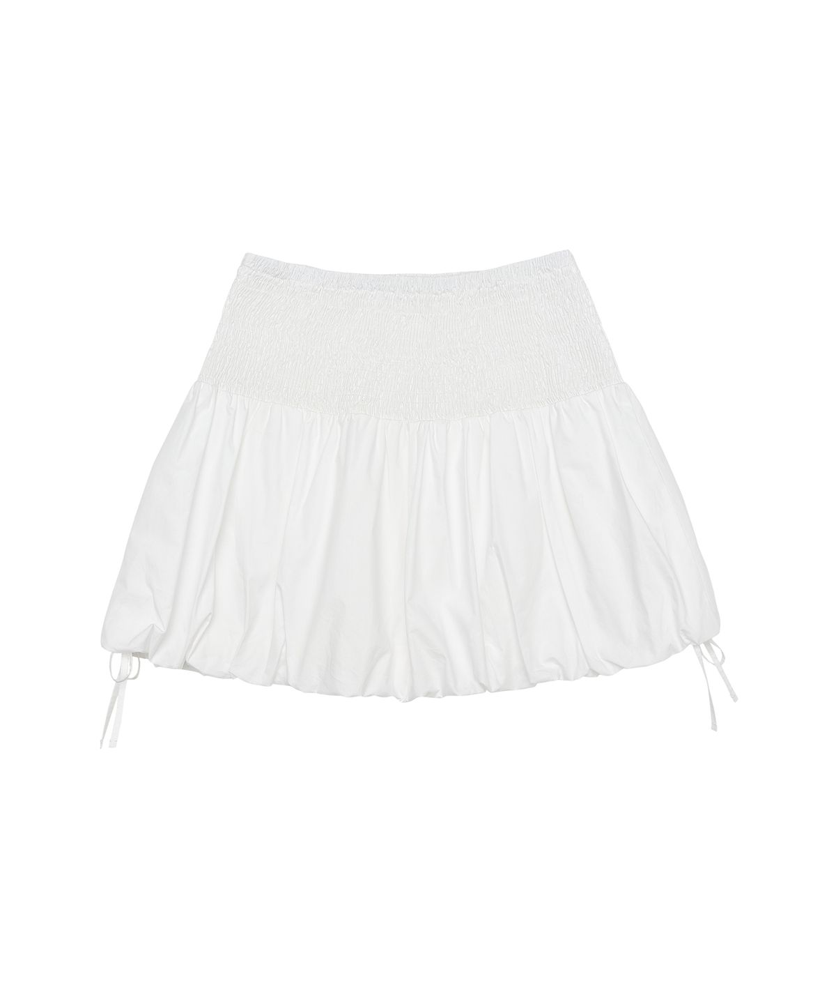 아메스 월드와이드(AMES-WORLDWIDE) PUMPKIN MINI SKIRT WHITE