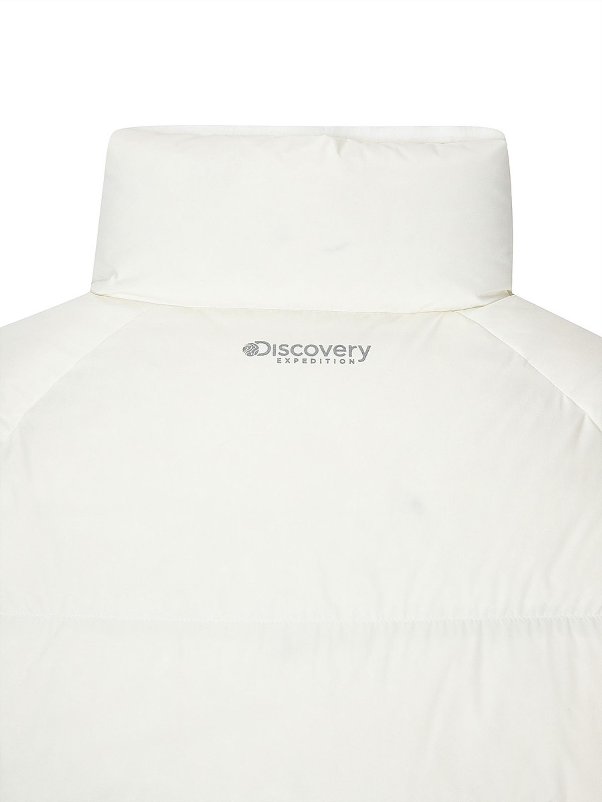 디스커버리 익스페디션(DISCOVERY EXPEDITION) 여성 올리브 글로우 다운 숏패딩 (CREAM)