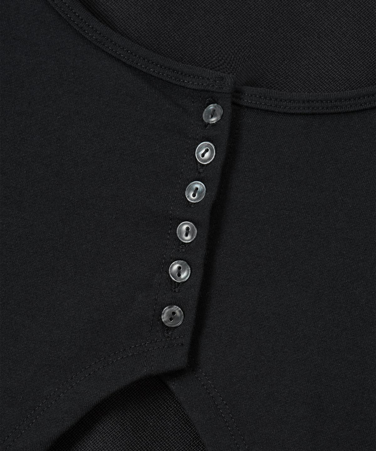 우알롱(WOOALONG) Dry Fit Layered Cover-Up Bolero Cardigan - BLACK