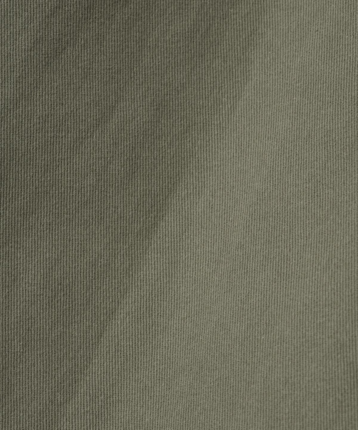 우알롱(WOOALONG) Essential Twill String Banding Wide Pants - KHAKI