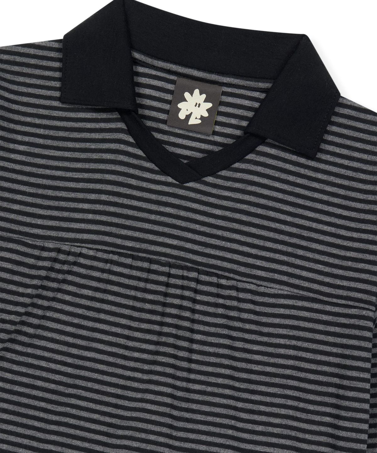 썬러브투어(SUNLOVETOUR) W 72 Stripe LS Polo Black