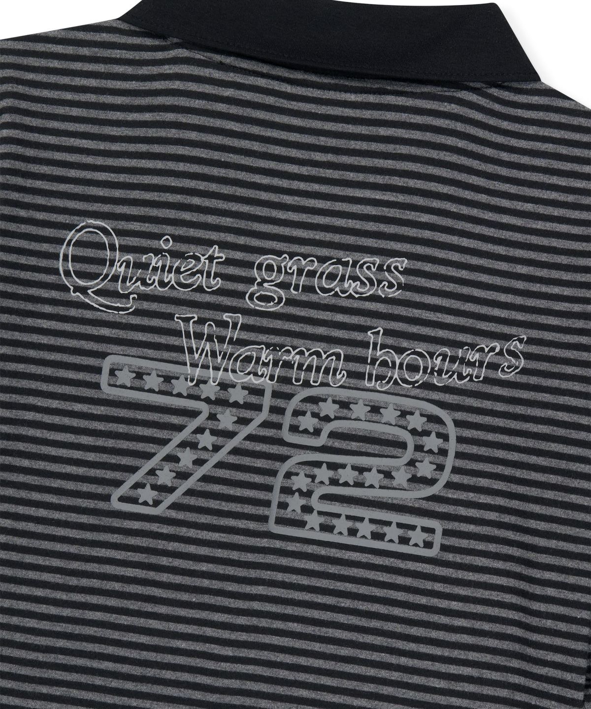 썬러브투어(SUNLOVETOUR) W 72 Stripe LS Polo Black