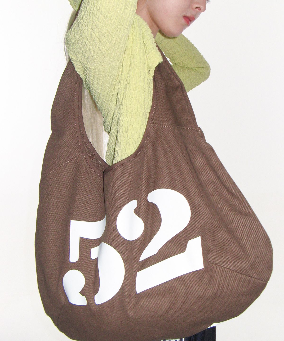 아메스 월드와이드(AMES-WORLDWIDE) 52 HOBO BAG BROWN