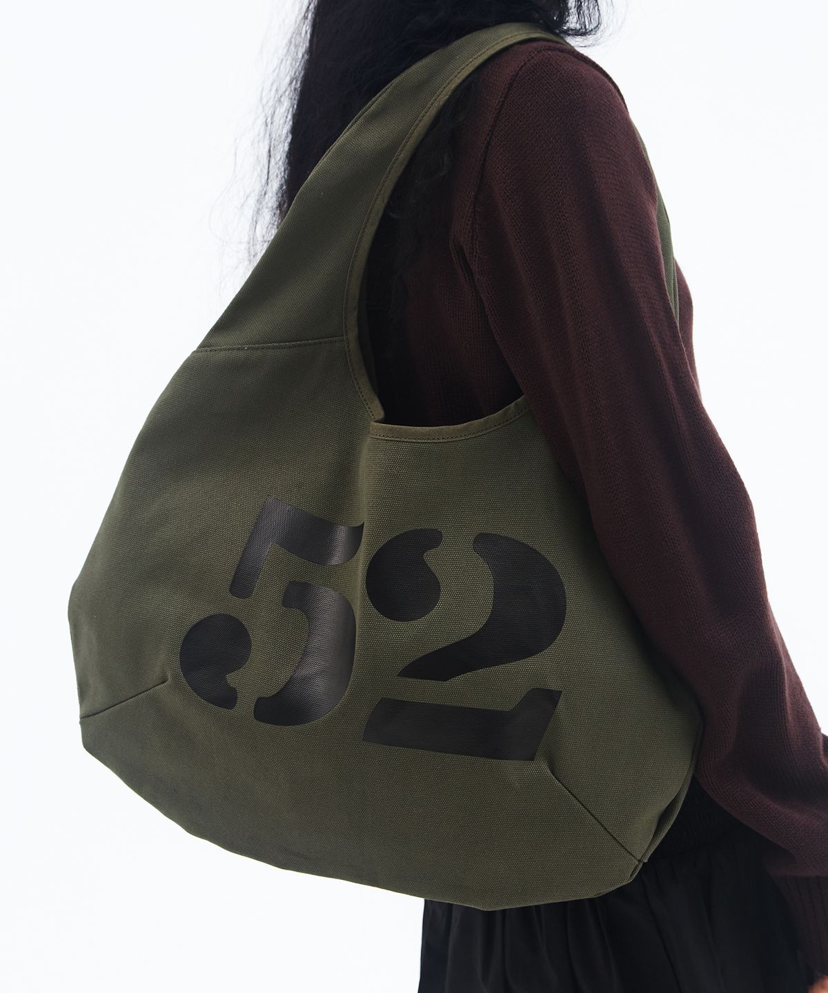 아메스 월드와이드(AMES-WORLDWIDE) 52 HOBO BAG KHAKI