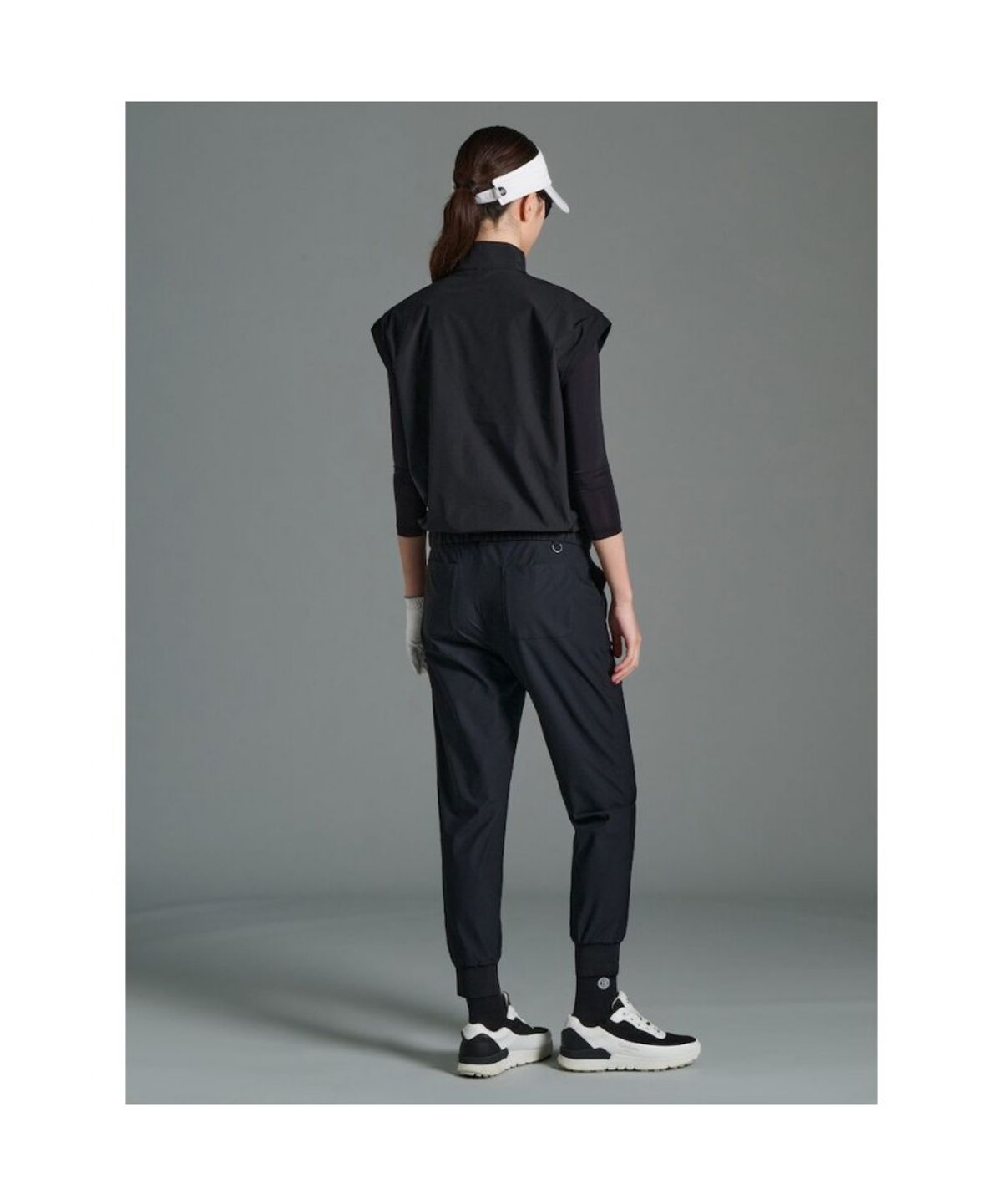 빈폴골프(BEANPOLE GOLF) 여성 조거 팬츠 - 블랙