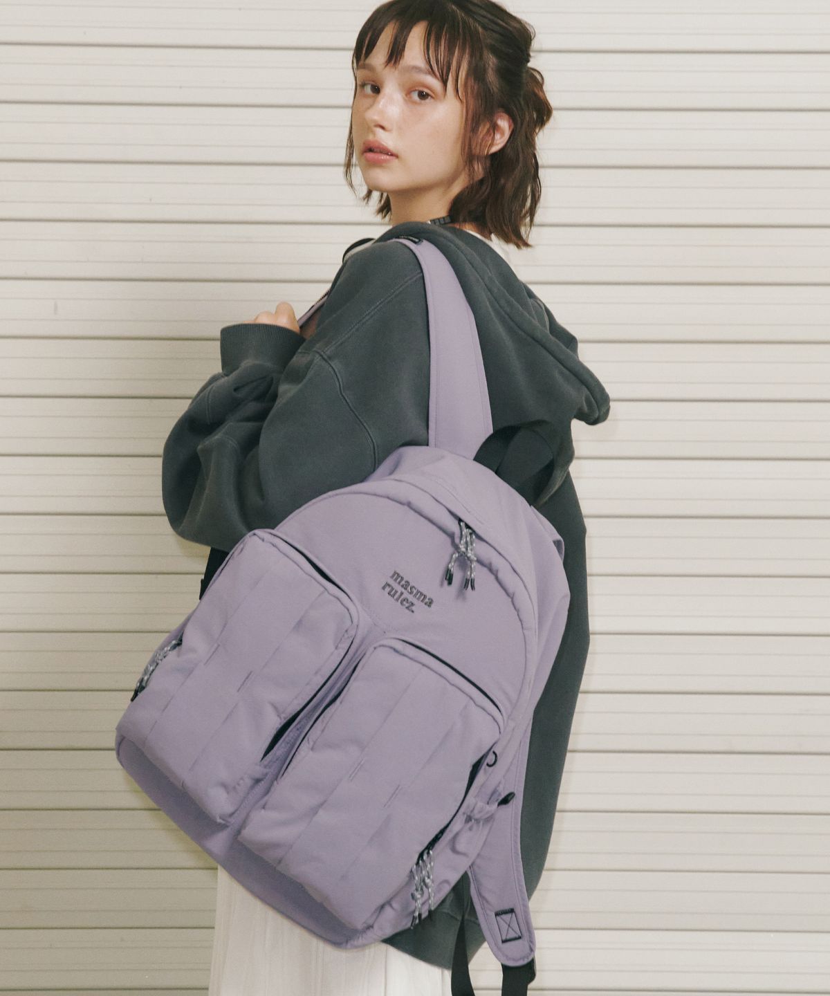 마스마룰즈(MASMARULEZ) Glove backpack_Lavender