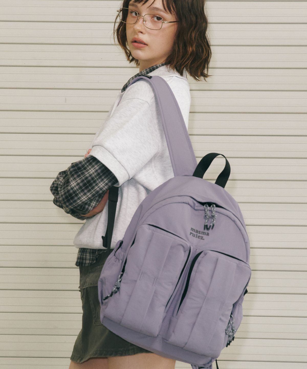 마스마룰즈(MASMARULEZ) mini ver. Glove backpack_Lavender