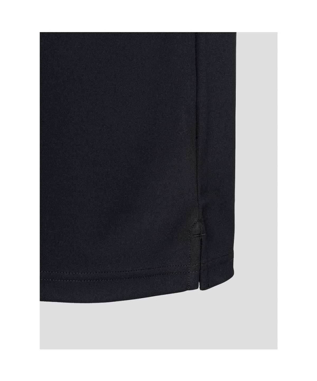 빈폴골프(BEANPOLE GOLF) 남성 넥 포인트 반소매 티셔츠 - 블랙
